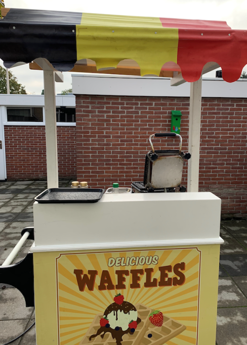 Wafelkraam huren in regio Uden