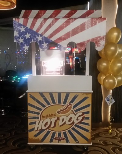 Hotdogkar huren in regio Uden